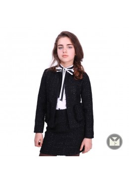 Timbo черный школьный пиджак для девочки Lindsay P050317